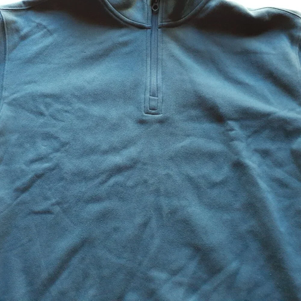 Gap Boys Sweatshirt Blue Quarter Zip Pullover XXL 14-16 New